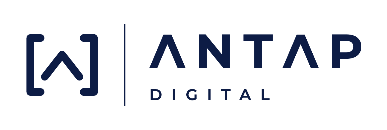 Horizontal logo, navy